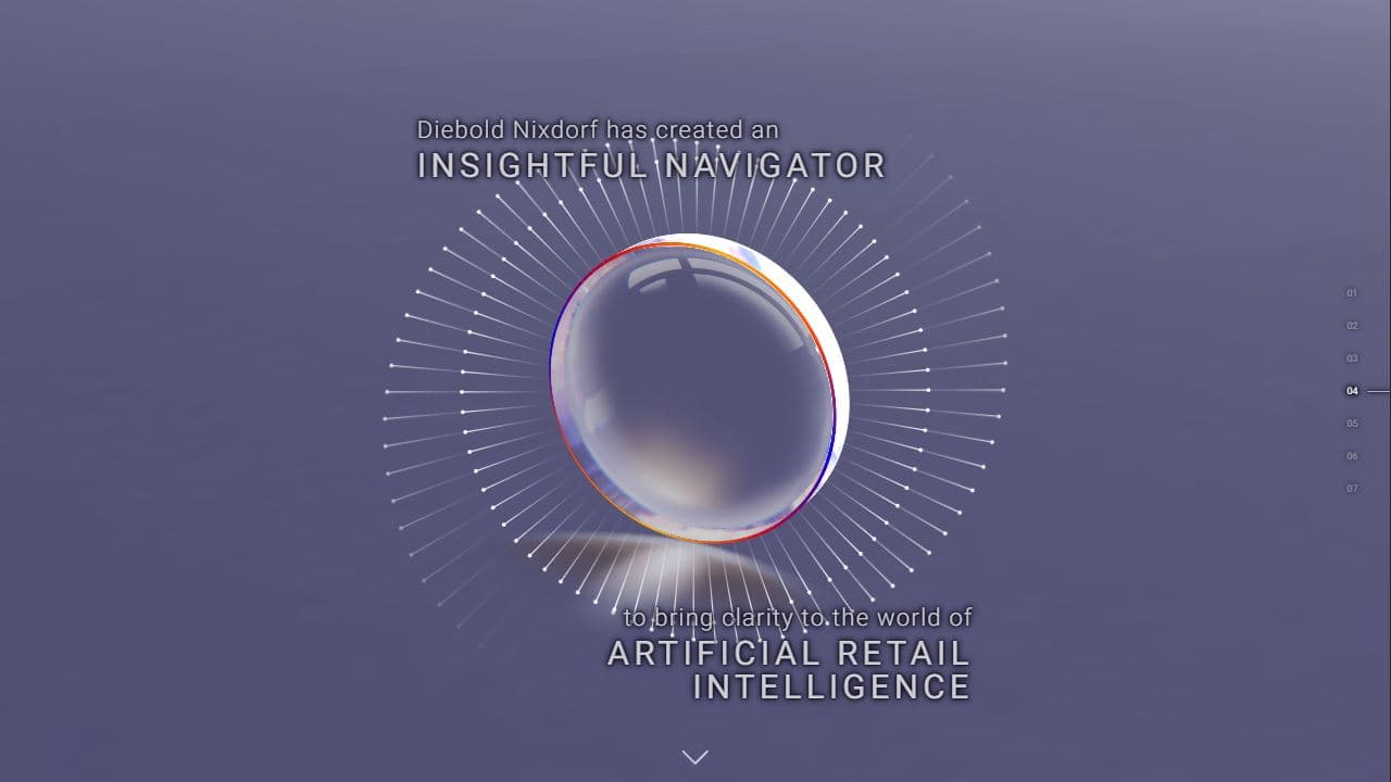 screenshot of the lens of the AI Navigator website